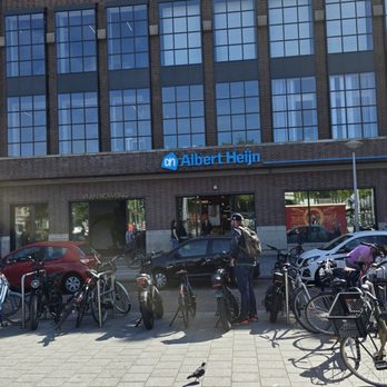 Albert Heijn - Main entrance. July 2025 - Grocery Near Me - Amsterdam, New Hampshire