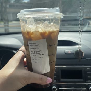 Starbucks - Brown sugar oat milk shaken espresso - Coffee & Tea Near Me - La Mesa, California