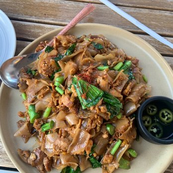 Hanuman Thai Eatery - pad see ew - Thai Near Me - Costa Mesa, California Hanuman Thai Eatery - pad see ew - Thai Near Me - Costa Mesa, California