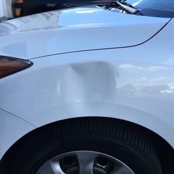 Dent Doctor - Before - Mobile Dent Repair Near Me - Visalia, California
