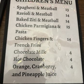 Ann & Tony's Restaurant - Kid's Menu - Italian Near Me - Bronx, New York Ann & Tony's Restaurant - Kid's Menu - Italian Near Me - Bronx, New York