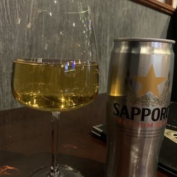 Wine and Sapporo Wine and Sapporo