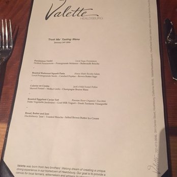 Valette Restaurant - New American Near Me - Healdsburg, California Valette Restaurant - New American Near Me - Healdsburg, California
