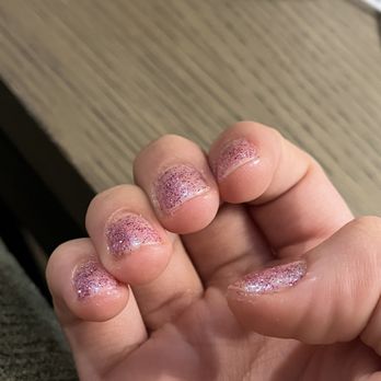 Milano Nails Spa - Messy underside - Nail Salons Near Me - Houston, Texas