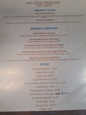 Menu photo 5 John's Big Burgers Ferriday, LA Menu photo 5 John's Big Burgers Ferriday, LA