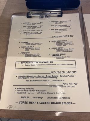 Menu photo 3 Ends Meat Brooklyn, NY