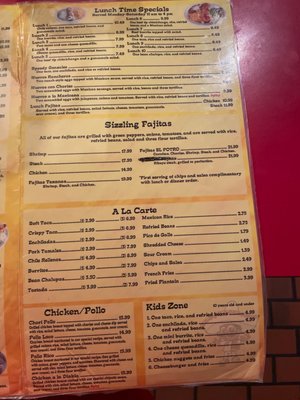 Menu photo 3 El Potro Apopka, FL Menu photo 3 El Potro Apopka, FL