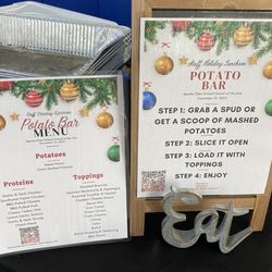 Sensationally Sweet Creations - Holiday Party menu