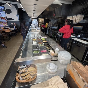 QDOBA Mexican Eats - Assembly station - Mexican Near Me - Paramus, New Jersey
