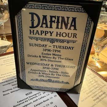 Dafina - Happy Hour Specials (not listed online) - Fish & Chips Near Me - Somerville, New Jersey