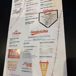 Pitchers DC - Menu - May 2025