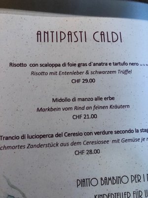 Menu photo 4 Grotto La Baita Magadino, TI
