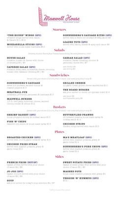 Menu photo 3 Maxwell House Restaurant Spokane, WA