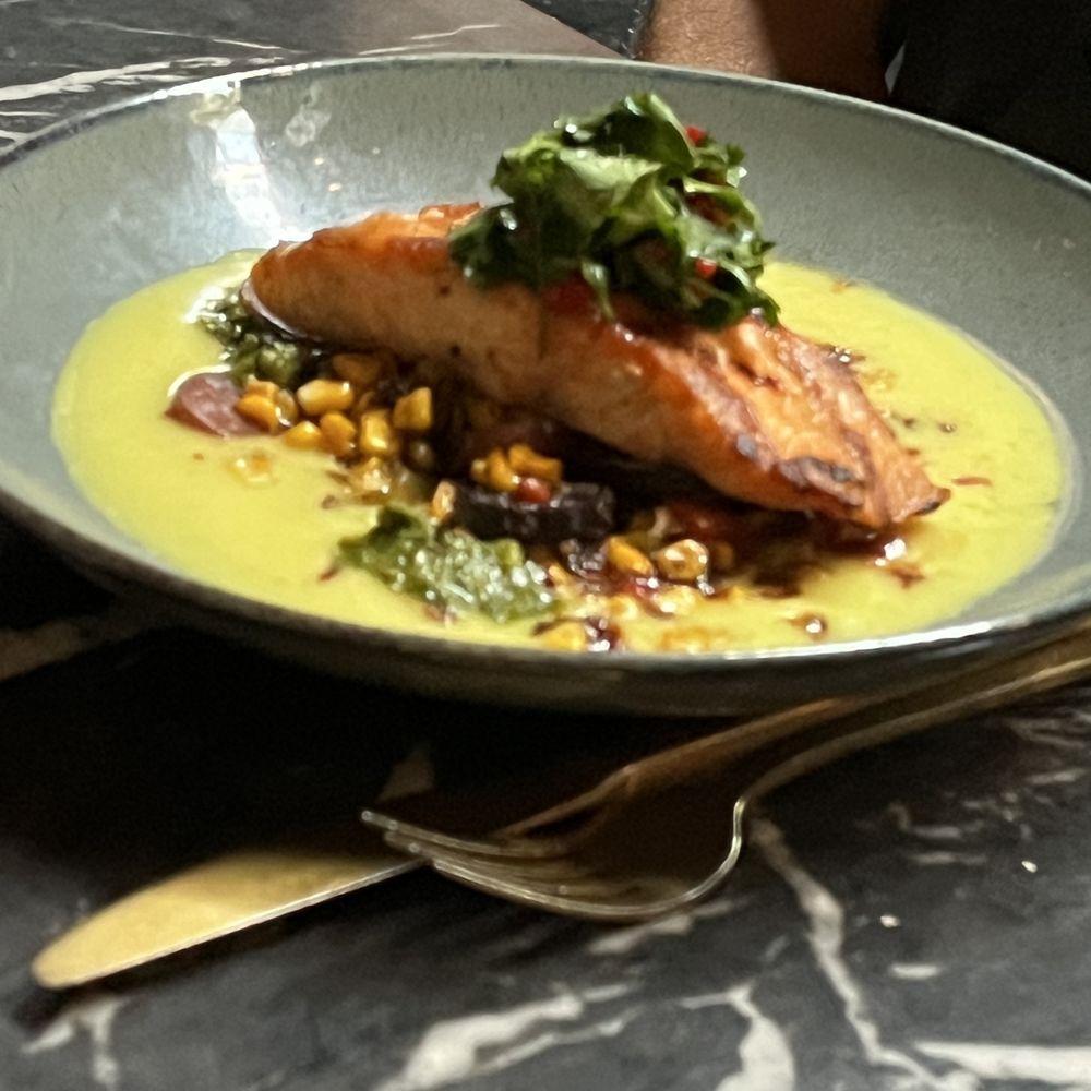 Proof No. 5 - Grilled Salmon - New American Near Me - Wheaton, Illinois Proof No. 5 - Grilled Salmon - New American Near Me - Wheaton, Illinois