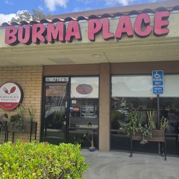 Burma Place - Burmese Near Me - San Diego, California