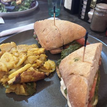 Brewed Awakening - Chicken 46. Sierra Chicken & Eggplant - Coffee & Tea Near Me - Metuchen, New Jersey