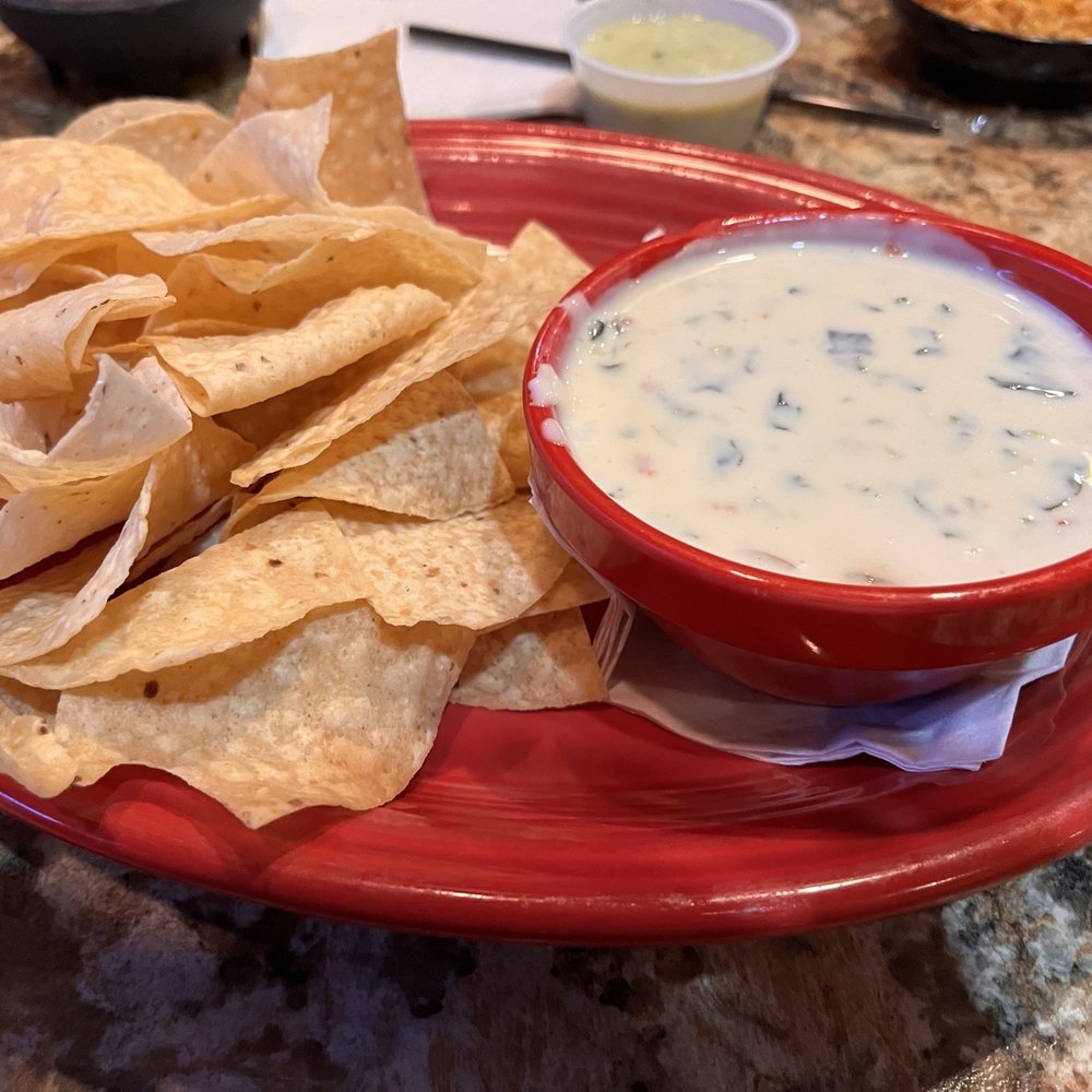 Chips & Espinaca queso