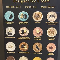 Legend Ice Cream - Flavors