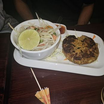 N Thai Palace - Crab cake and papaya salad - Thai Near Me - Somerset, New Jersey N Thai Palace - Crab cake and papaya salad - Thai Near Me - Somerset, New Jersey