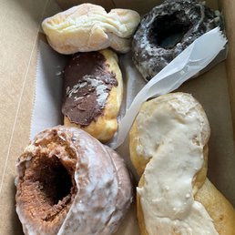 a variety of doughnuts