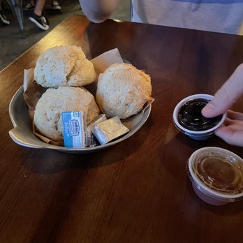 Biscuits and Bourbon - Biscuits, blueberry pecan jam and honey - New American Near Me - Henderson, Nevada Biscuits and Bourbon - Biscuits, blueberry pecan jam and honey - New American Near Me - Henderson, Nevada