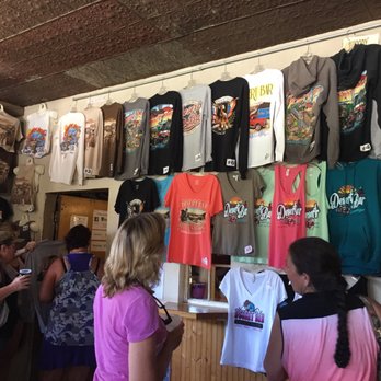 The Desert Bar - Lots of T-Shirts!  They get it! - Bars Near Me - Parker, Arizona