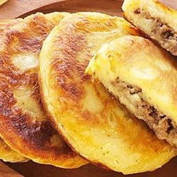Savor Asia Eatery - Beef stuffed pancake