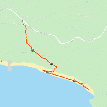 Black Sands Beach - Strava map; from the parking lot. - Beaches Near Me - Sausalito, California Black Sands Beach - Strava map; from the parking lot. - Beaches Near Me - Sausalito, California