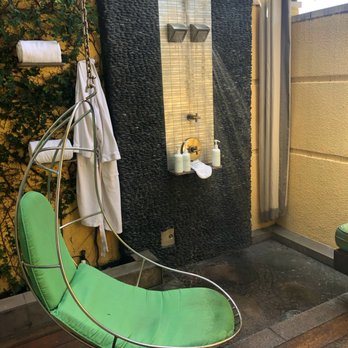 Eau Spa - outdoor shower for scrub - Day Spas Near Me - Manalapan, Florida