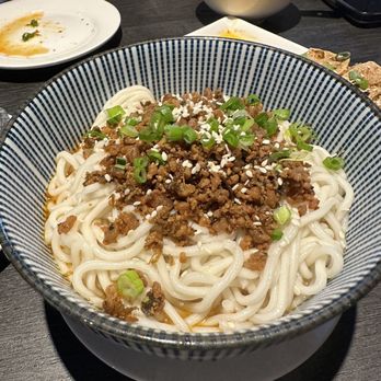 Miss Fu In Chengdu - Dan Dan noodles with beef - Chinese Near Me - Toronto, Ontario