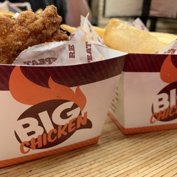 Big Chicken - Cute packaging hides the small portion sizes. - Chicken Shop Near Me - Las Vegas, Nevada
