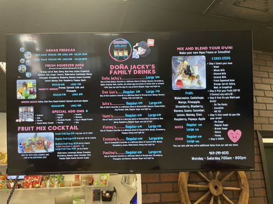 Menu photo 1 Doña Jacky Waxahachie, TX Menu photo 1 Doña Jacky Waxahachie, TX