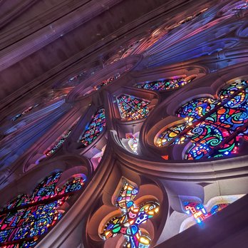 Washington National Cathedral - Beautiful up close look at the stained glass - Churches Near Me - Washington, DC, District of Columbia Washington National Cathedral - Beautiful up close look at the stained glass - Churches Near Me - Washington, DC, District of Columbia