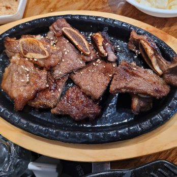 Han Joo Chik Naeng Myun & BBQ - One of the best LA Galbi I ate in NYC so far!! - Korean Near Me - Flushing, New York