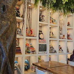 Ki Cafe - Japanese decoration wall.
