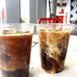 Sunset Eats - 2024.11.05 Iced coffee with almond milk