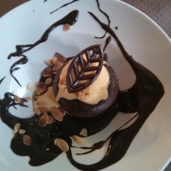 D'ici et d'ailleurs - Coeur coulant chocolat et sa glace vanille