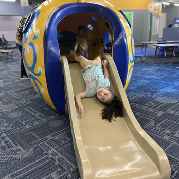 Discovery Cube Los Angeles - Submarine slide - Educational Services Near Me - Sylmar, California