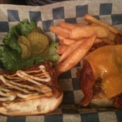 Biff Buzby's Burgers - 4oz bacon cheeseburger