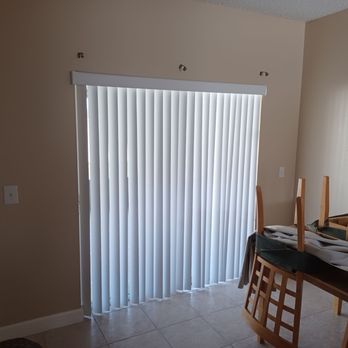 Royal Custom Blinds - Glass sliding door blinds - Shades & Blinds Near Me - Orlando, Florida