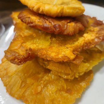 Rice and Beans - Tostones  de pana - Puerto Rican Near Me - Wesley Chapel, Florida