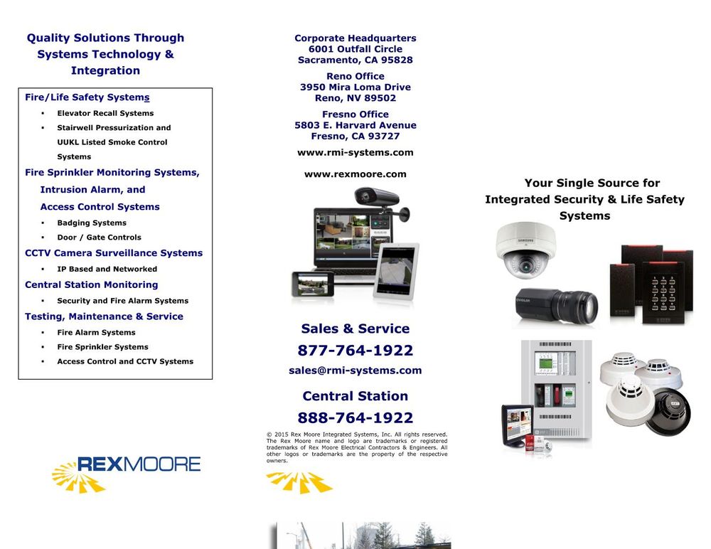 Slide of Rex Moore Group