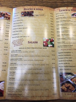 Menu photo 5 Hometown Deli Fishkill, NY