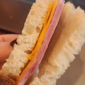 Revolutions Coffee - This sad ham sandwich was over $11 - Coffee & Tea Near Me - Seattle, Washington