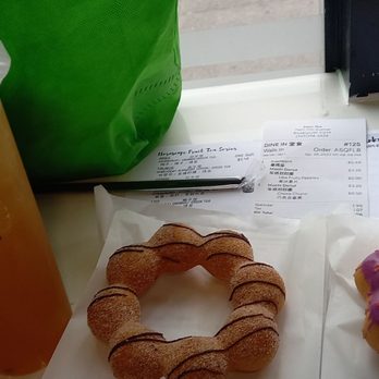 Nom Tea - Capricorn tea, chocolate churro, and ube. - Bubble Tea Near Me - Brooklyn, New York