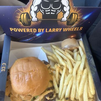 Burger 3000 - Space Jam burger, and Truffle seasoned fries - Fast Food Near Me - North Hollywood, California
