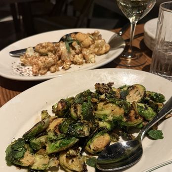 Pinyon - Brussel sprouts and cauliflower - Mediterranean Near Me - Scottsdale, Arizona
