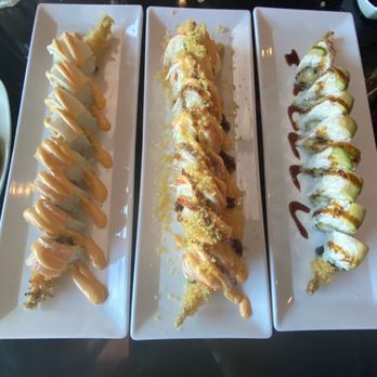 Miyazaki - 18. Lion Roll 34. Amy's Roll 30. Dragon on Fire Roll - Sushi Bars Near Me - Oak Ridge North, Texas Miyazaki - 18. Lion Roll 34. Amy's Roll 30. Dragon on Fire Roll - Sushi Bars Near Me - Oak Ridge North, Texas