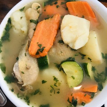Maya Fusion Cafe - Chicken consome soup - Mexican Near Me - Brooklyn, New York Maya Fusion Cafe - Chicken consome soup - Mexican Near Me - Brooklyn, New York