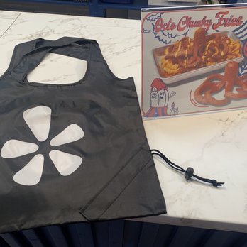 El Chunky - Yelp bag given with visit - Hot Dogs Near Me - San Antonio, Texas